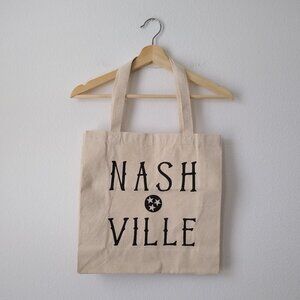 Nashville TN Stars Canvas Tote Bag